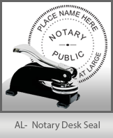 Alabama Notary Seal and Stamps | ships Next Day