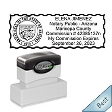 Pre Ink Notary Stamps - Arizona